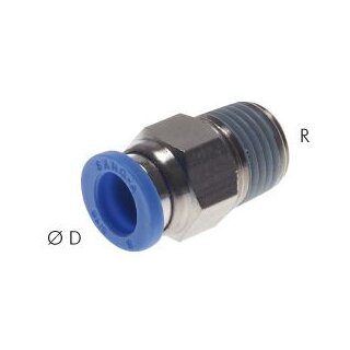 Einschraub-Verbinder 1/8" Aussengewinde - 8 mm Schlauch