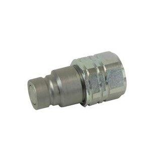 Flat-Stecker 3/8" IG, 350 Bar, ISO 16028