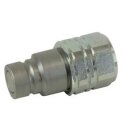 Flat-Stecker 1/2", IG 300 Bar, ISO 16028