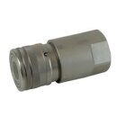 Flat-Muffe 1/2", IG, 350 Bar, ISO 16028