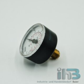 Manometer 0 bis 16,0 Bar, waagerecht 1/4"