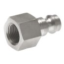 Kupplungsstecker 7,2 mm, 1/2" Innengewinde, Stahl